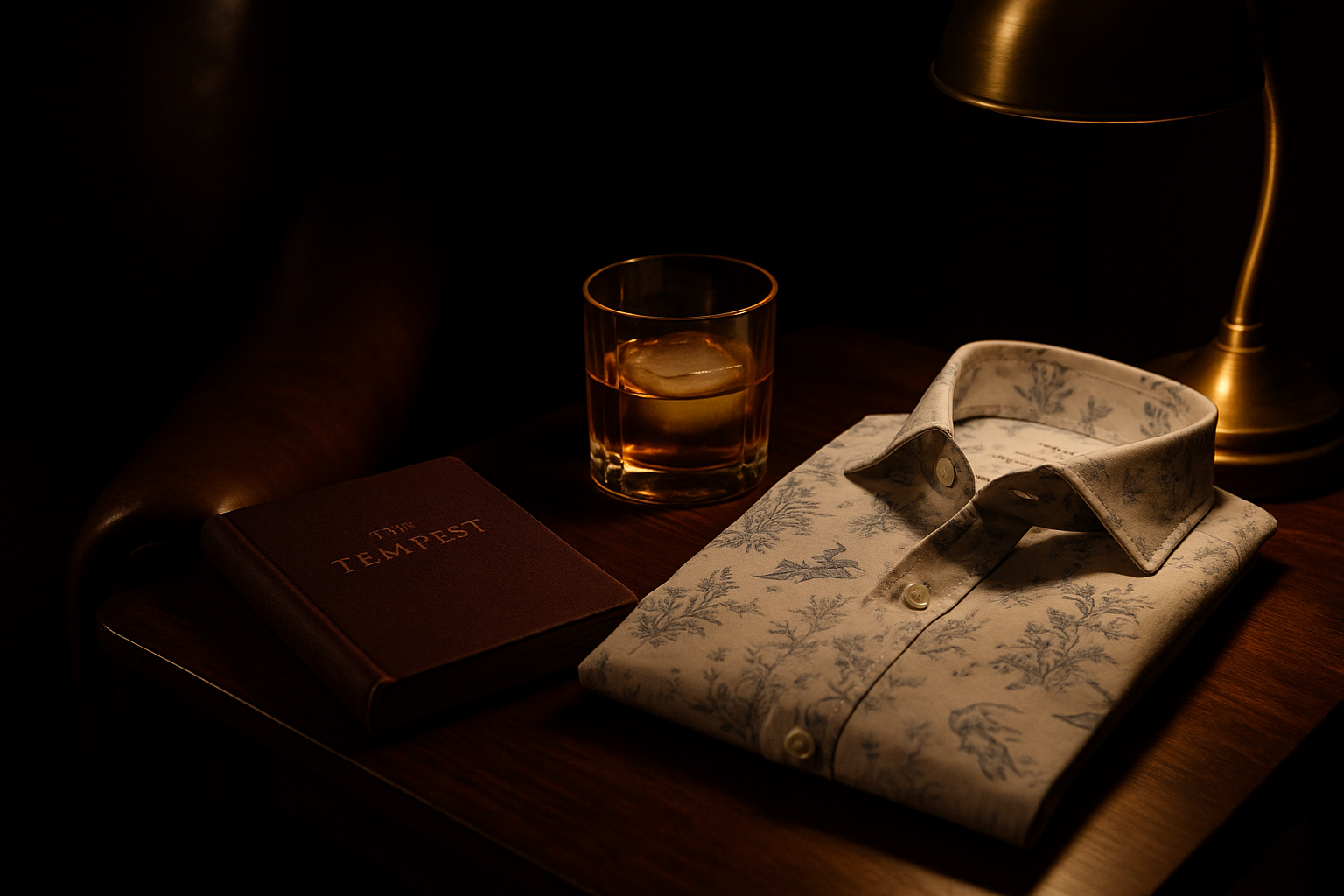 Shirt and Tempest book